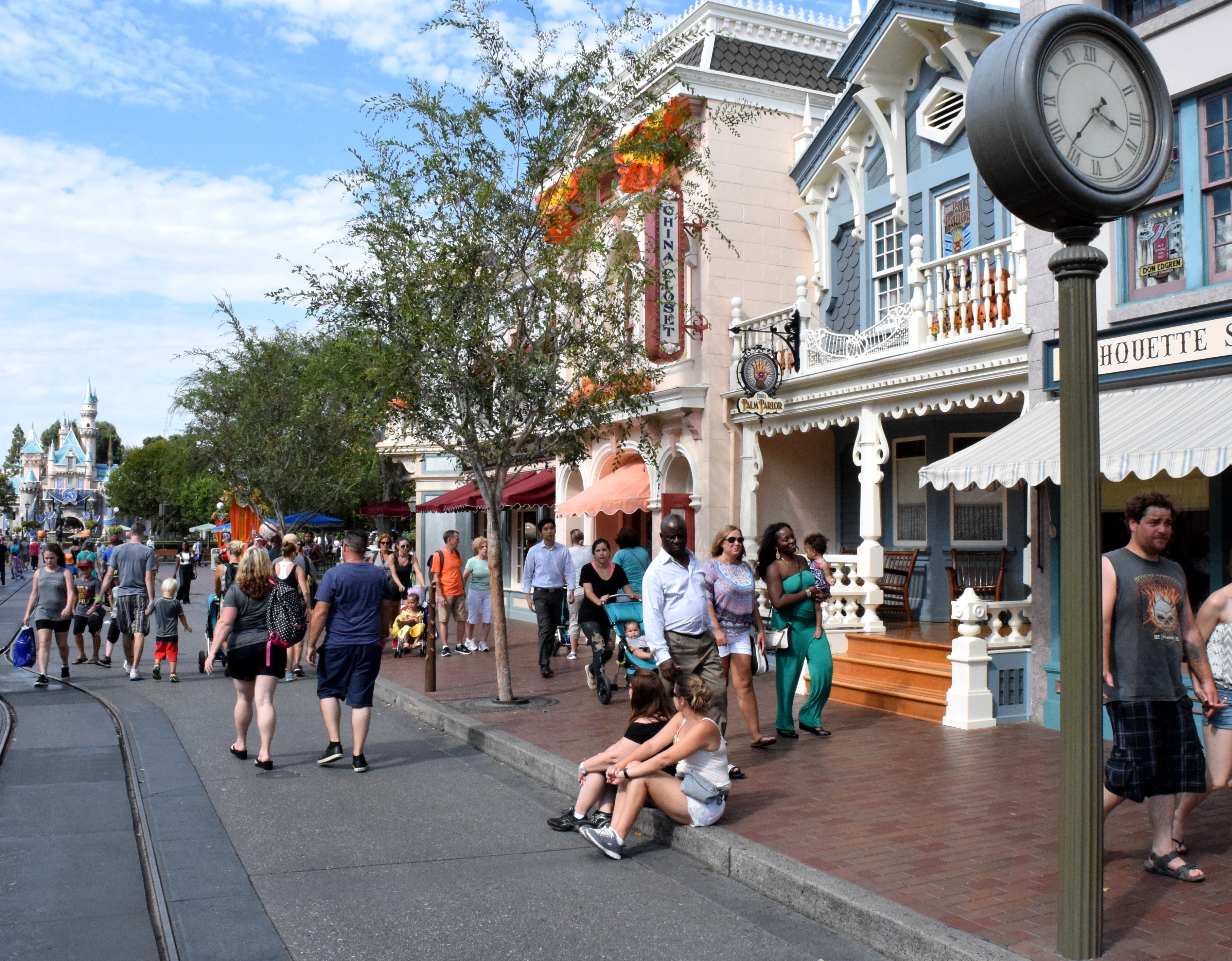 Main Street USA, na Disneyland.