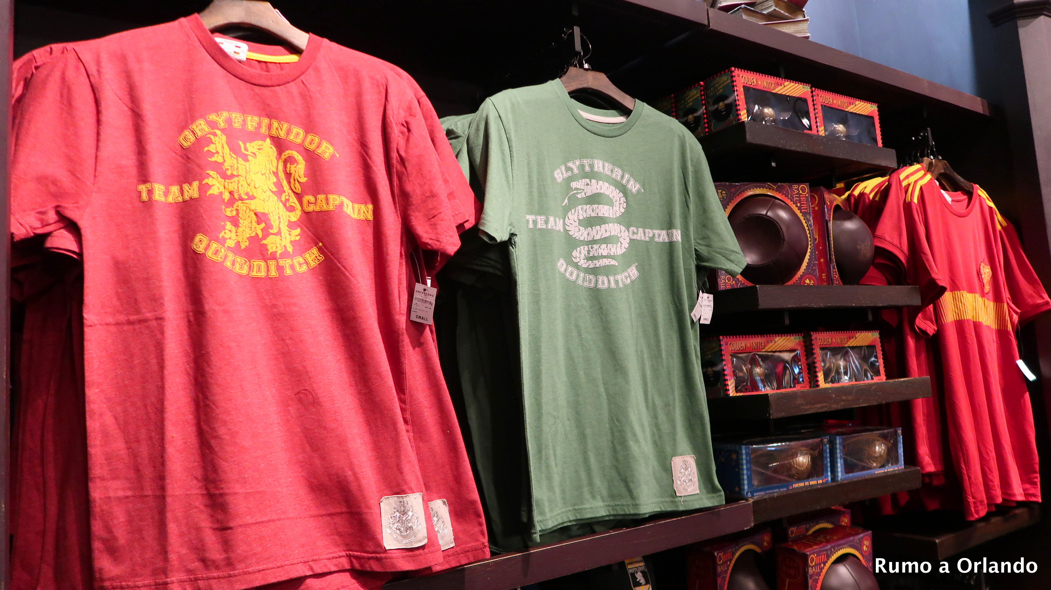 Produtos Harry Potter na Universal Studios Store