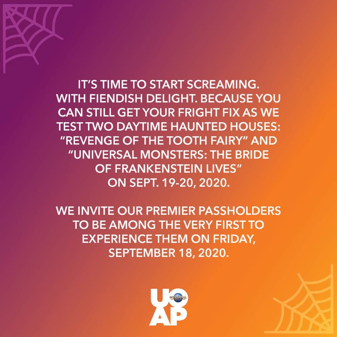 Halloween universal 2020